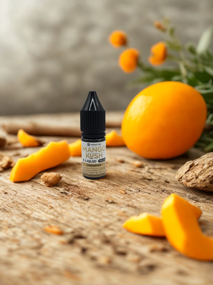 E-liquide CBD Végétal Mango Kush E-liquide CBD Végétal Mango Kush
