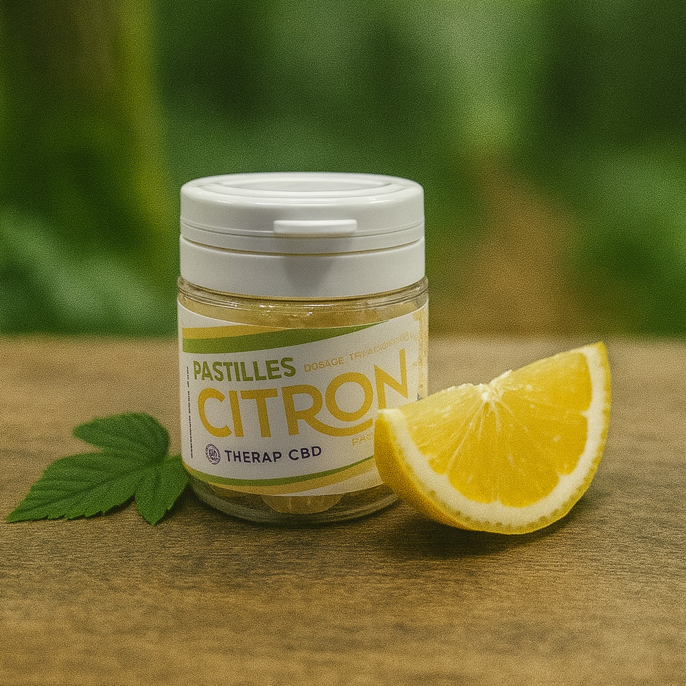 Pastilles CBD Citron