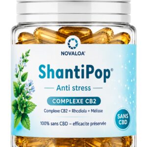 Gélules CB2 Anti-Stress Rhodiola et Mélisse