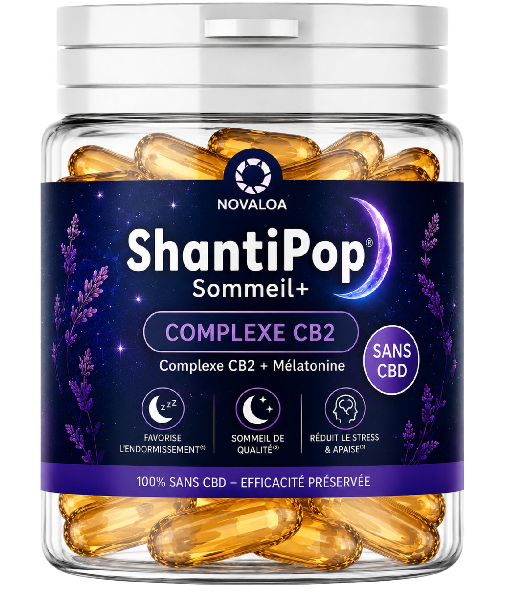 Gélules SOMMEIL CB2+Mélatonine Nimes